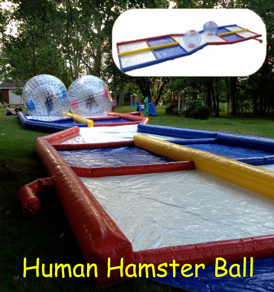 human hamster ball