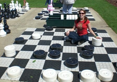 huge checkers game rentals, carnival games, twinsburg ohio